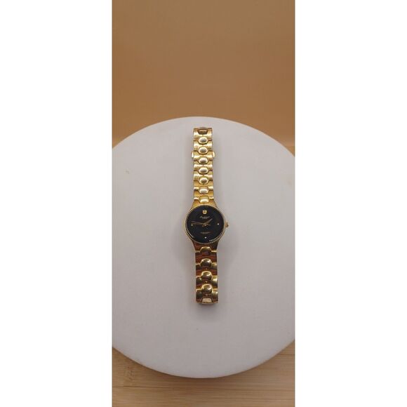 Vintage Precision by Gruen Diamond Quartz Gold-Tone Genuine Diamond Watch main image 9